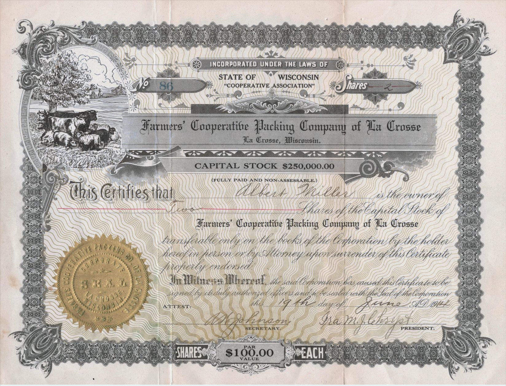 Things That Matter: Wisconsin’s First Farmers’ Packing Cooperative